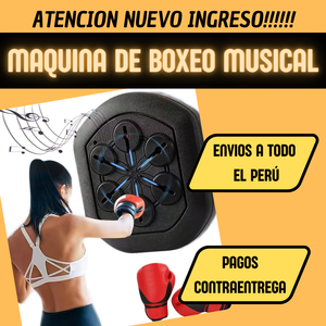 MAQUINA DE BOXEO MUSICAL ANTI ESTRES